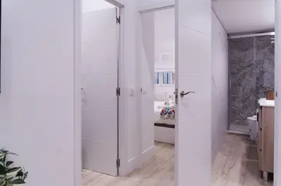 Un baño de AR Movistar Arena-Wizink céntrico y moderno 2habitaciones