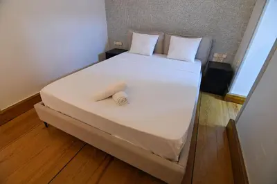 Cama o camas de una habitación en Wonderful House in Atocha
