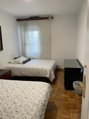 Cama o camas de una habitación en Private Rooms Madrid Atocha