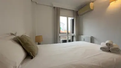 Cama o camas de una habitación en Centrally located and cosy in Madrid - Cava Baja