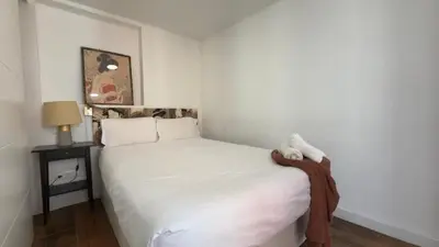 Cama o camas de una habitación en Central and Cozy in Madrid 3D