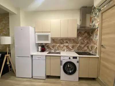 Una cocina o zona de cocina en El Jardín de Usera