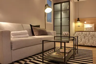 Zona de estar de SUITES YOU Platinum