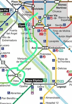 Plano de 23 DOWN TOWN IN METRO IN 5 Station straigh WIFI AC