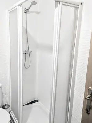 Un baño de Flat in Madrid Malasaña, Plaza España