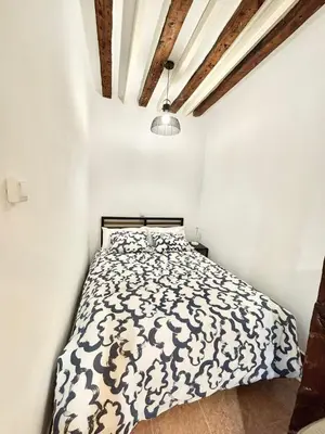 Cama o camas de una habitación en Centro San Isidro Labrador 01