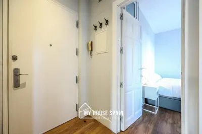 Cama o camas de una habitación en MyHouseSpain - Luminoso piso con Terraza