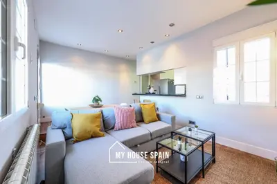 Zona de estar de MyHouseSpain - Luminoso piso con Terraza
