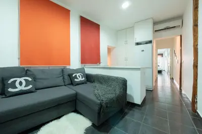 Zona de estar de Apartamentos Day Madrid PLAZA DE ESPAÑA I