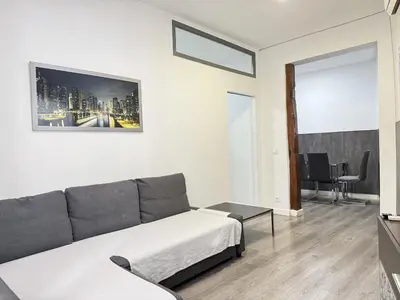 Zona de estar de Apartamentos Day Madrid PLAZA DE ESPAÑA I