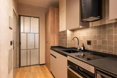 Una cocina o zona de cocina en Dobo Madrid MA24