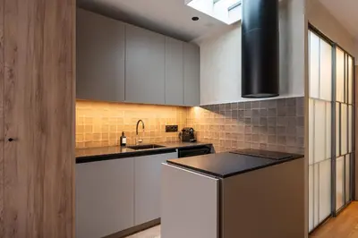 Una cocina o zona de cocina en Dobo Madrid MA24
