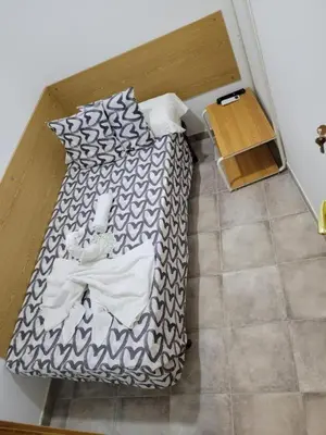 Cama o camas de una habitación en Coliving Noviciado