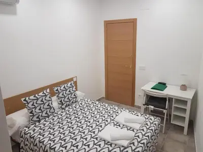 Cama o camas de una habitación en Coliving Noviciado