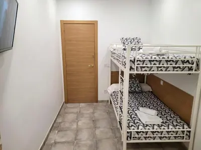 Cama o camas de una habitación en Coliving Noviciado