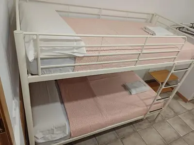 Cama o camas de una habitación en Coliving Noviciado