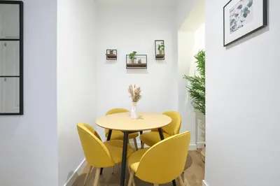 Zona de estar de Lovely Apartments - Loft de lujo en la mejor ubicación de Madrid