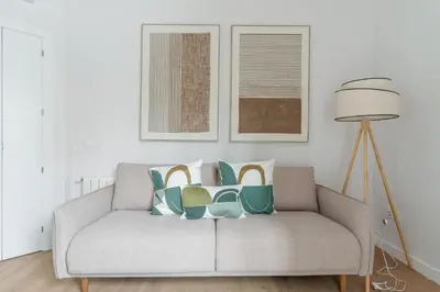 Cama o camas de una habitación en Stylish Central -4bedrooms 2bathrooms-Salamanca