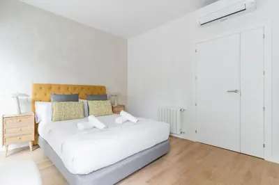 Cama o camas de una habitación en Stylish Central -4bedrooms 2bathrooms-Salamanca