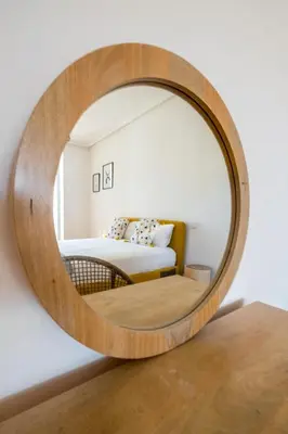 Cama o camas de una habitación en Spacious apartment-4Bedrooms 2Bathrooms - Goya