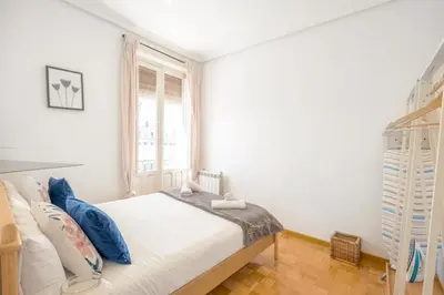 Cama o camas de una habitación en Spacious apartment-4Bedrooms 2Bathrooms - Goya