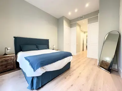 Cama o camas de una habitación en Alcalá Gate exquisite Luxury Seasonal