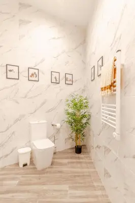 Un baño de The Silk Road Stay