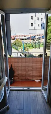 Un balcón o terraza de Vallecas funcional