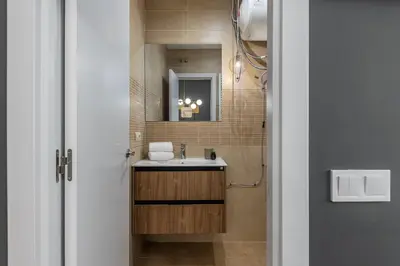 Un baño de Queen's Las Letras Boutique I - Alojamiento Corta Estancia