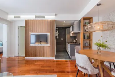 Una cocina o zona de cocina en Madrid Rental Flats - Alquiler de Temporada