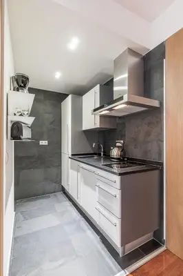 Una cocina o zona de cocina en Madrid Rental Flats - Alquiler de Temporada