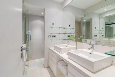 Un baño de Madrid Rental Flats - Alquiler de Temporada
