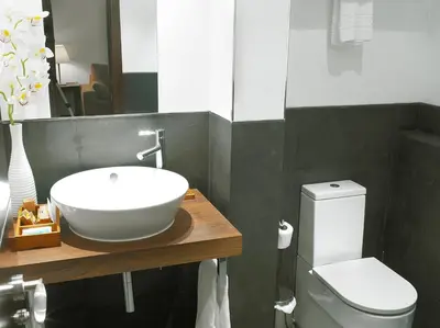 Un baño de Madrid Rental Flats - Alquiler de Temporada