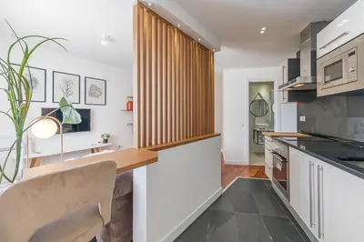 Una cocina o zona de cocina en Madrid Rental Flats - Alquiler de Temporada