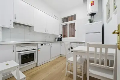 Una cocina o zona de cocina en Hogar Malasaña