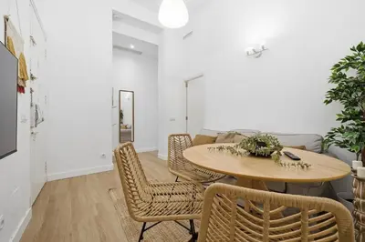 Zona de estar de Hogar Malasaña