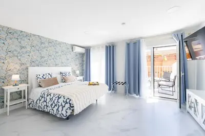 Cama o camas de una habitación en Bety Dreams Apartments