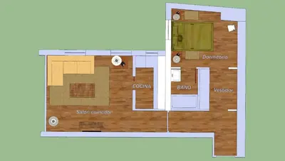Plano de Apartamentos Alcalá