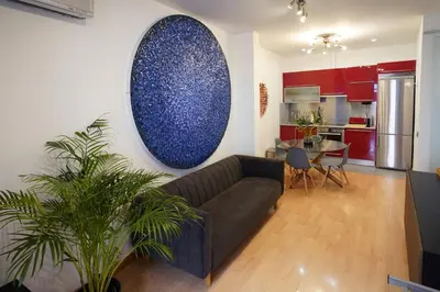 Una cocina o zona de cocina en Efímera House Madrid