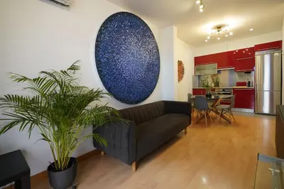 Una cocina o zona de cocina en Efímera House Madrid