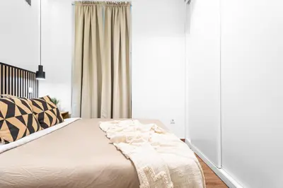Cama o camas de una habitación en 2 Ubicación Inmejorable, 5 min del Parque El Retiro, Puerta de Alcala, Goya, Serrano, Velazquez, & WiZink Center