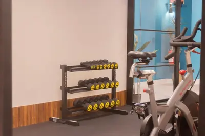 Gimnasio o instalaciones de fitness de Getaway in the heart of Madrid Temporal PDD2911