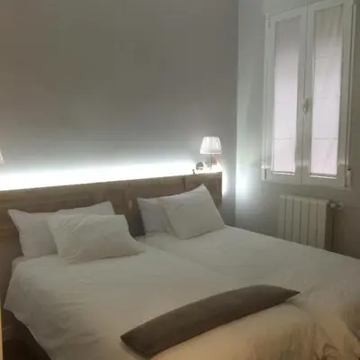 Cama o camas de una habitación en Diezmadrid
