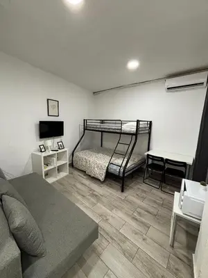 Cama o camas de una habitación en VR20I Estudio Centro WIFI