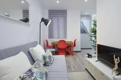 Zona de estar de Estudio Retiro-Ibiza 0