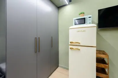 Una cocina o zona de cocina en GuestReady - Homely stay in Madrid