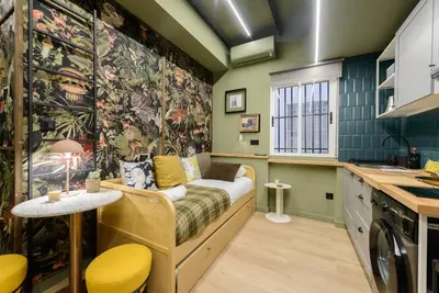 Zona de estar de GuestReady - Homely stay in Madrid