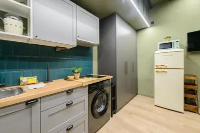 Una cocina o zona de cocina en GuestReady - Homely stay in Madrid