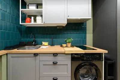 Una cocina o zona de cocina en GuestReady - Homely stay in Madrid
