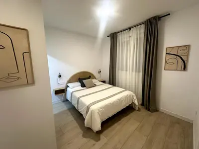 Cama o camas de una habitación en Apartamento exclusivo en Goya - CORNER 28